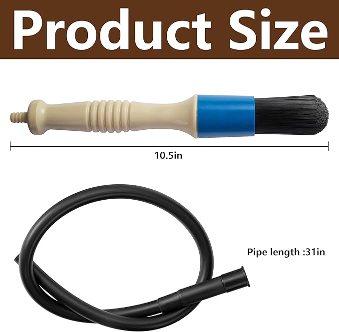 moonoom 2 Pcs Parts Washer Brush - Image 2
