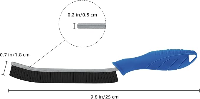 Hard Bristle Crevice Cleaning Brush - Image 7