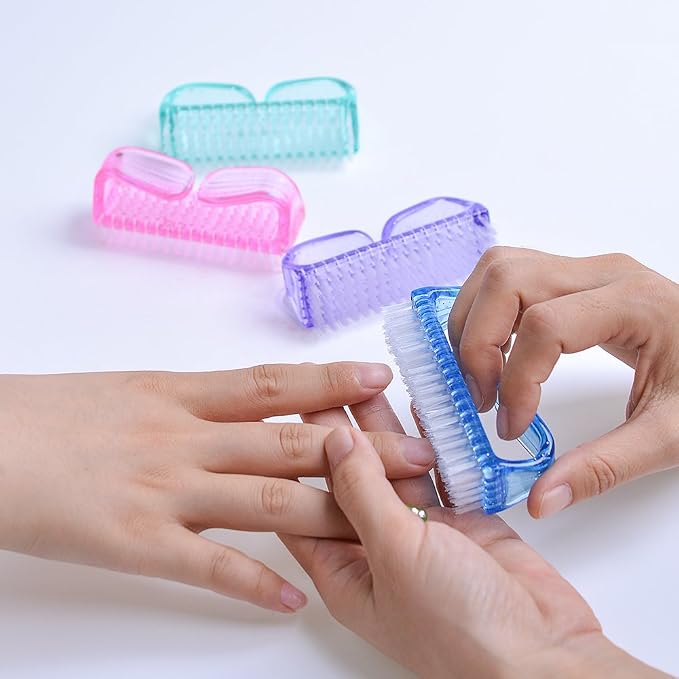 hupos Handle Grip Nail Brush, Fingernail Scrub Cleaning Brushes - Image 6
