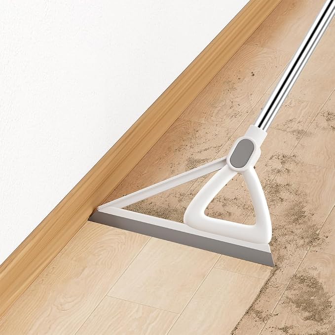 Household Broom with Dustpan, Magic Silicone Broom, Magic Broom with Extra-Long - Image 4