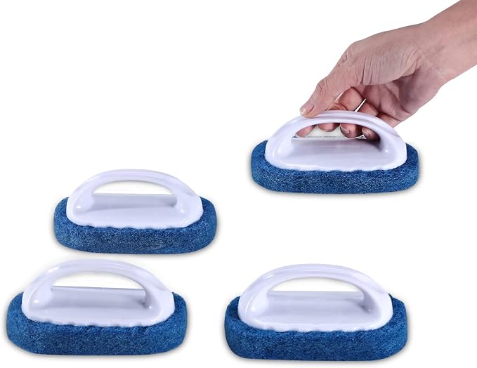 Scouring Pad Brush kit 4 Pieces, Cleaning Brush by DGSDKD