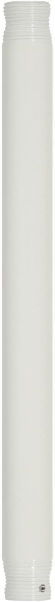 Westinghouse 7725400 Ceiling Fan Down Rod 24 Inch White/Satin White Finish by Westinghouse