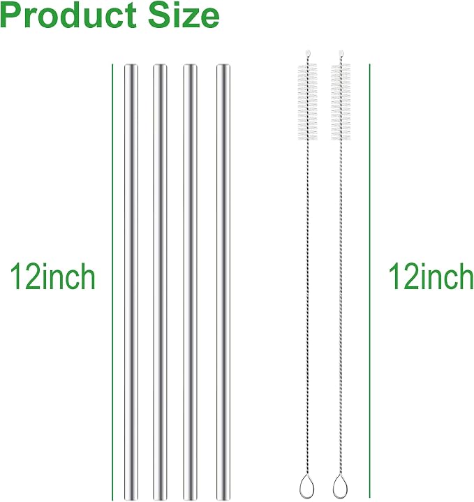 Metal Straws Reusable Compatible - Image 5