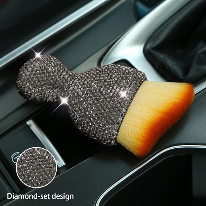 zipelo Auto Interior Dust Brush, Car Detailing Cleaning Brush - Image 6