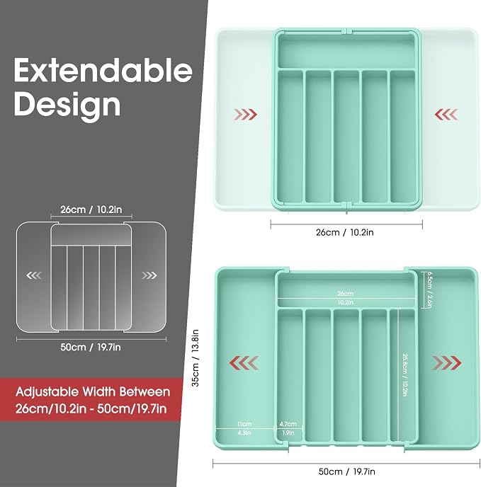 Aujen Silverware Organizer - Image 2