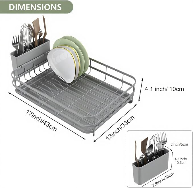 Dish Drying Rack Stainless Steel Drying Racks - Image 6