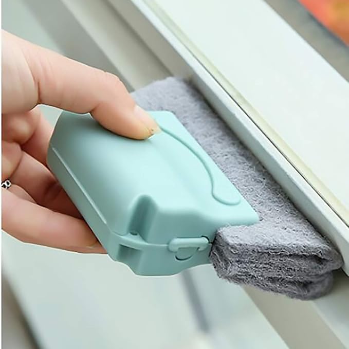 Joyzan Window Groove Cleaning Brush, Magic Sliding Door Track Cleaner Handheld - Image 2