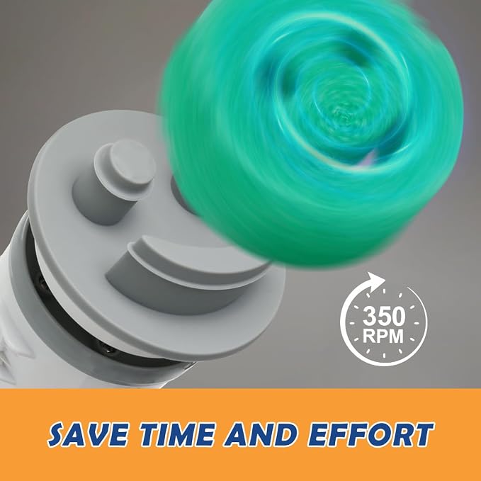 LANMU Electric Scrubber Sponge Wand Compatible - Image 5