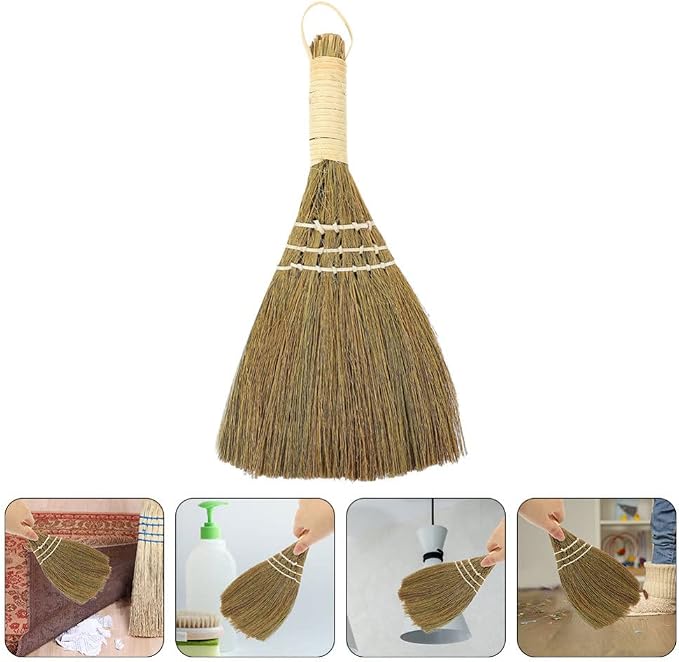 Hemoton Desktop Broom Portable Mini Hand Broom - Image 8