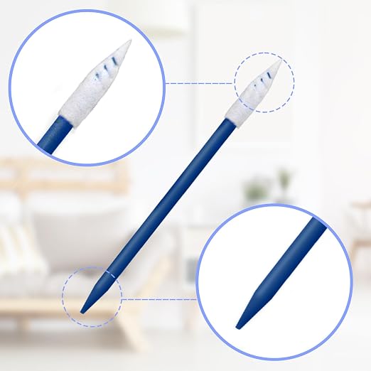 Wellgler's Electronics Cleaning swabs, Sponge tip Detail swabs, lint-Free Foam - Image 3