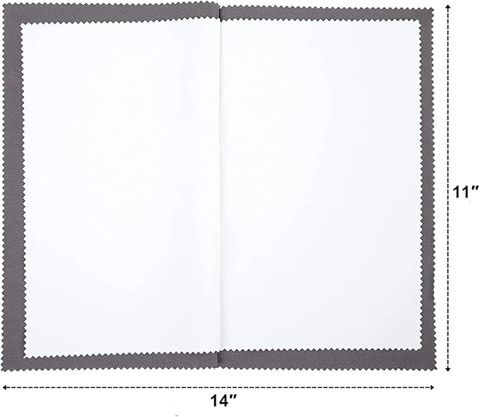 Pro Size Silver Polishing Cloth Jewelry Cleaning Cloth 11" X 14" inches - Image 3