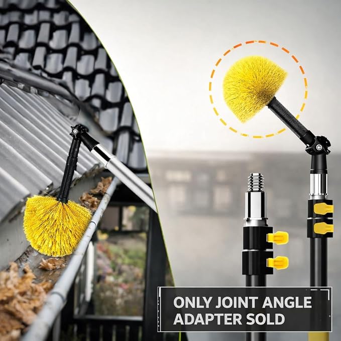 Universal Joint Angle Adaptor for Telescoping Extension Pole, Versatile for - Image 6