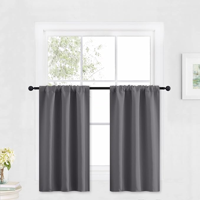 RYB HOME Blackout Curtains for Bathroom by RYBHOME