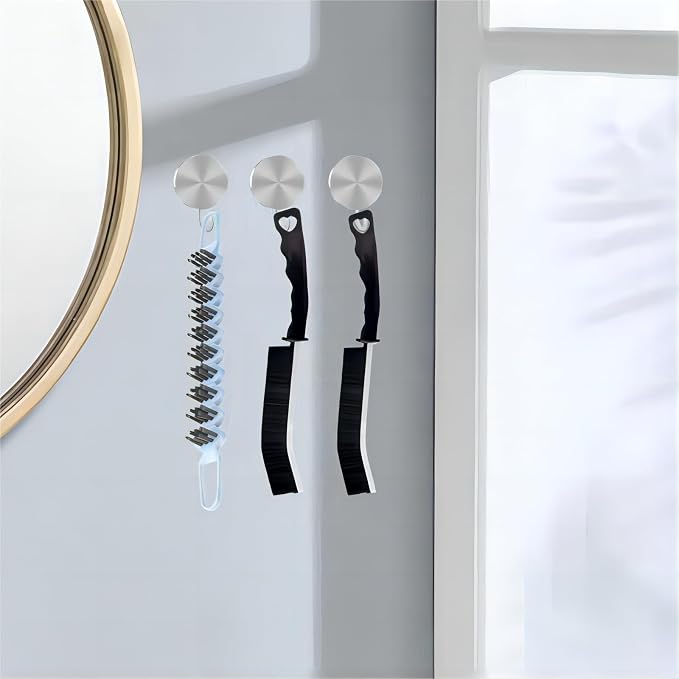 Crevice Cleaning Brush Hard Bristle Grout Brush Scrub Brush Toilet Brush - Image 5