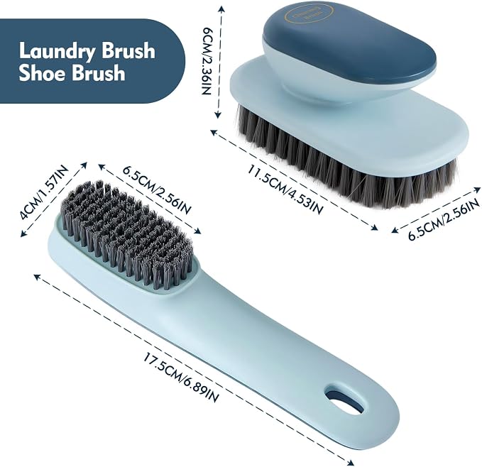 Shoe Brush ＆ Laundry Brush Set, Shoe Brushes - Image 5