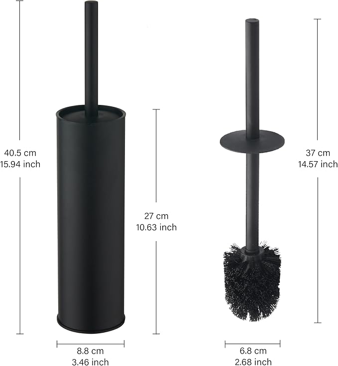Toilet Brush and Holder, Stainless Steel Toilet Brushes - Image 8