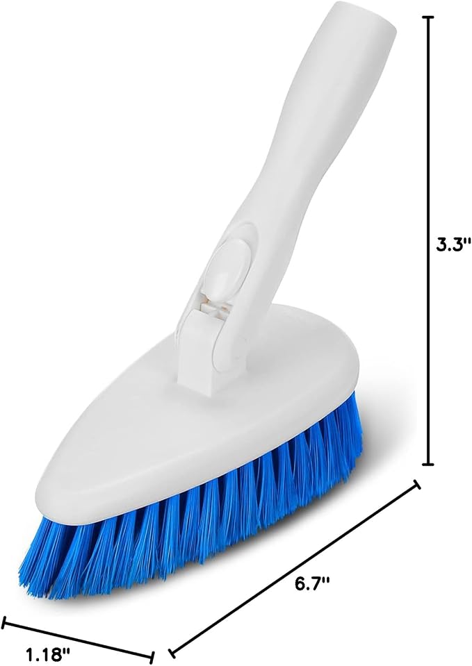 Qaestfy Bathtub Brush Refill Replacement Shower Tub and Tile Cleaning Lock in - Image 8