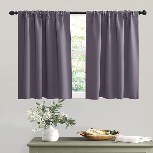 RYB HOME Bathroom Window Curtains by RYBHOME