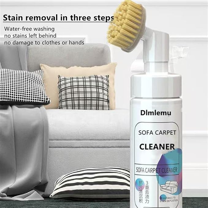 2 Pack Carpet Spot Cleaner, Sofa Spot Stain Remover, Free-wash Fabric Cleaner - Image 7