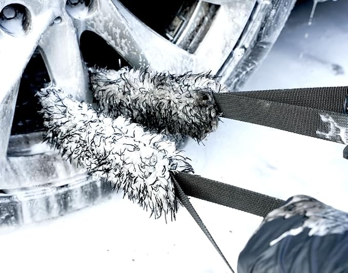 Maxshine Microfiber Wheel Scrubbing Belt 2-Pack | Soft 700GSM Double-Sided Belt - Image 3