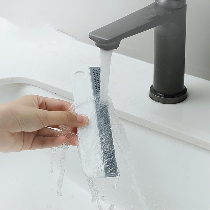 Topyond Silicone Squeegee, Small Portable Bathroom Accessories Water Blade - Image 9