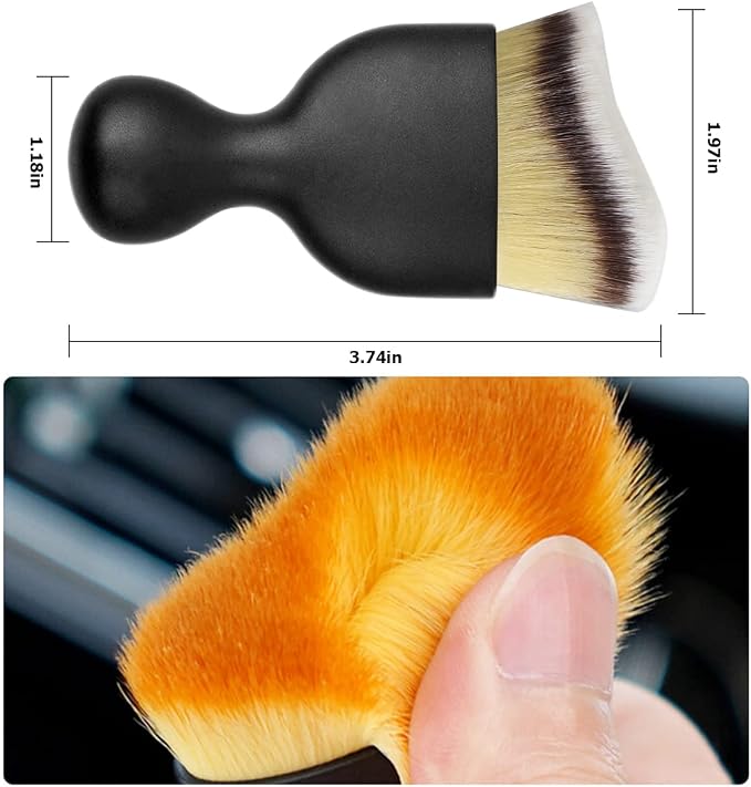 Blilo 2PCS Car Interior Detailing Brush - Image 2