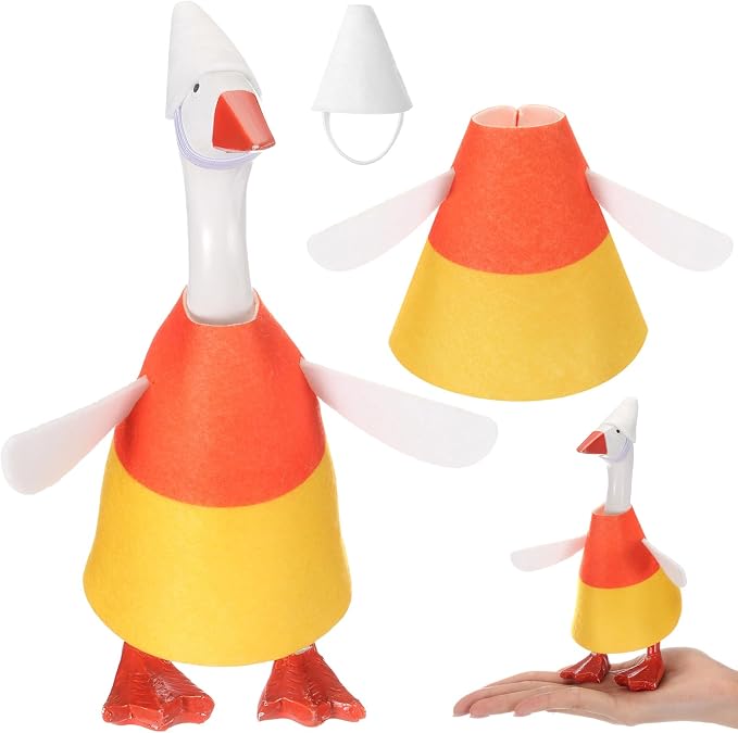 Abbylike Thanksgiving Mini Desk Goose Outfits 7 Inch Magnetic Silly Goose by Abbylike