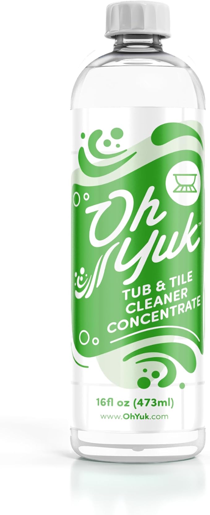 Oh Yuk Tub and Tile Cleaner – Concentrate Refill Makes 4 Bottles | Dissolves by OhYuk