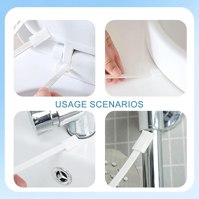 10 PCS 14×1.5cm Disposable Crevice Cleaning Brushes Small Detail Toilet Corners - Image 7