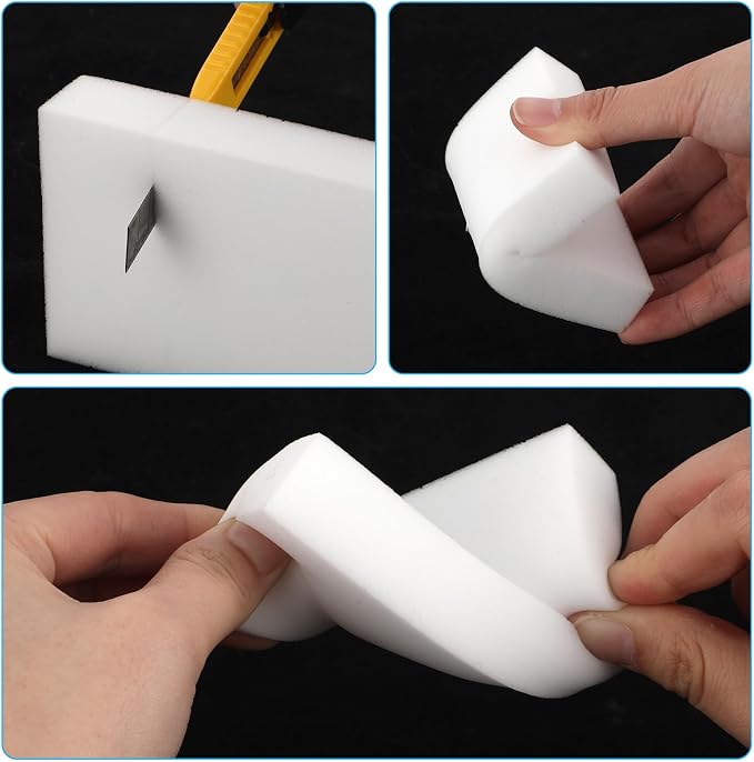 10Pcs Melamine Sponges for Multi-Purpose Cleaning Extra Thick and Long Lasting - Image 3