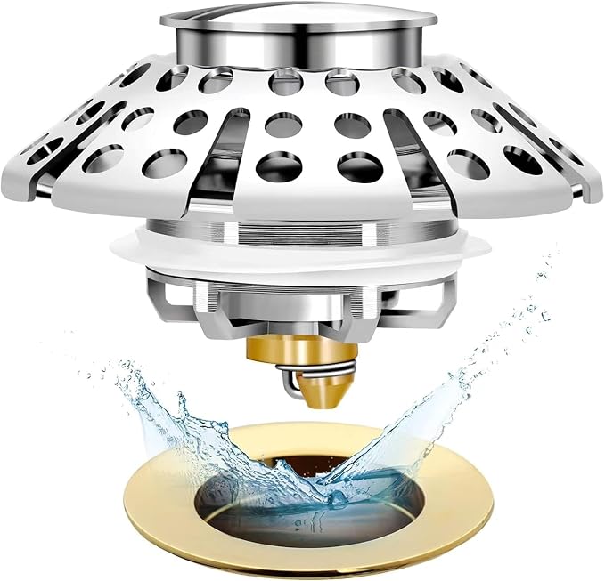 Bathtub Drain Stopper, Pop Up Tub Stopper - Image 7