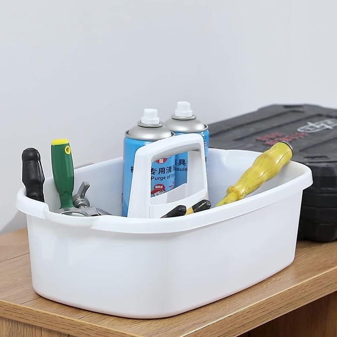 Large Cleaning Supplies Caddy Portable Shower Basket Supply Organizer - Image 2