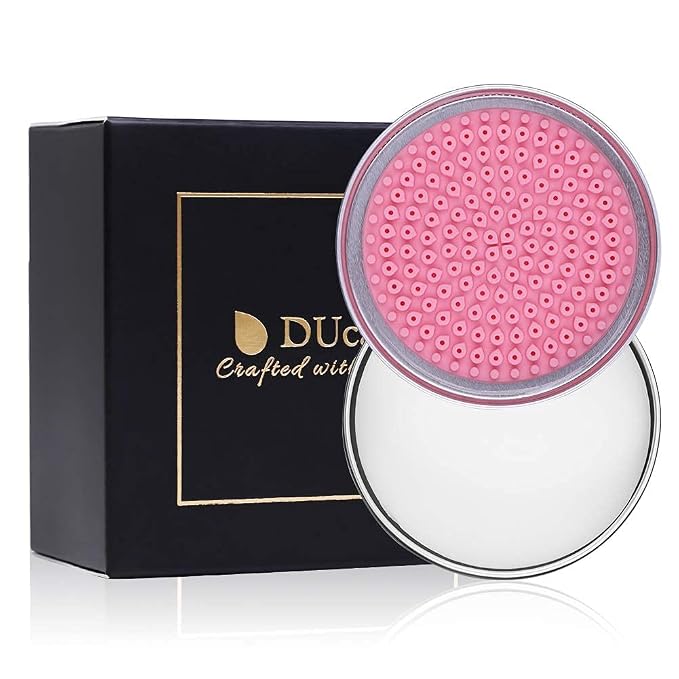 DUcare Makeup Brush Cleaner Shampoo Soap Solid Brush Cleaning Mat Removes - Image 7