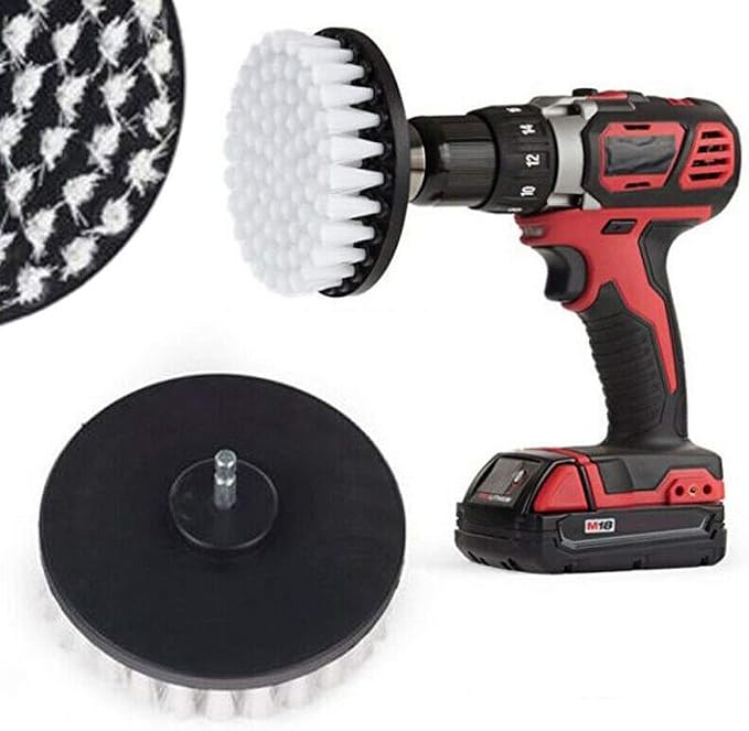 Wixine 1Pcs 5" White Drill Brush Attachment - Image 4