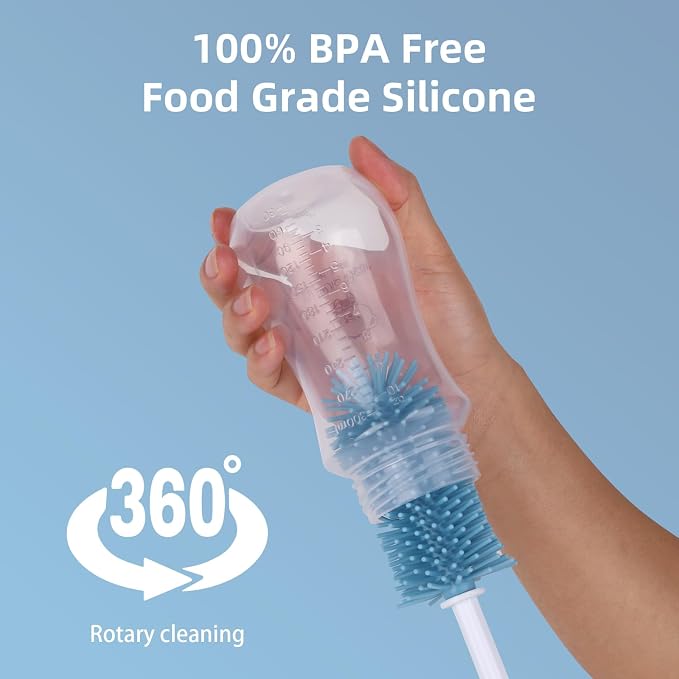 Silicone Cleaning Brush Kit – Household Cleaning Brushes - Image 3