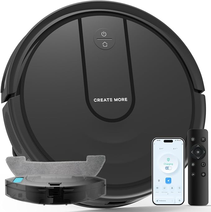 Bagotte Robot Vacuum and Mop by Bagotte