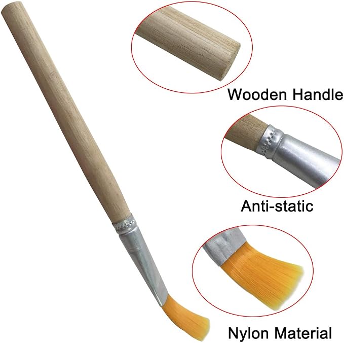 4 Packs Coffee Grinder Brush, DanziX Wooden Cleaning Brush - Image 2