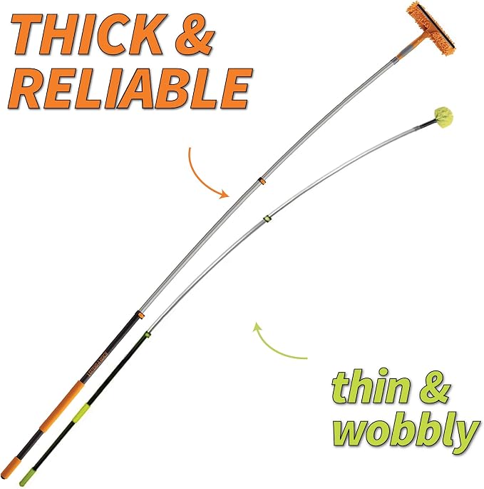 5-24ft Window Washing Kit with Extension Pole // Window Cleaning Tool & Window - Image 3