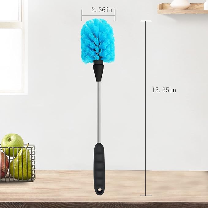Long Bottle Brush, 15.35 in Bendable Cleaner Brushes - Image 6