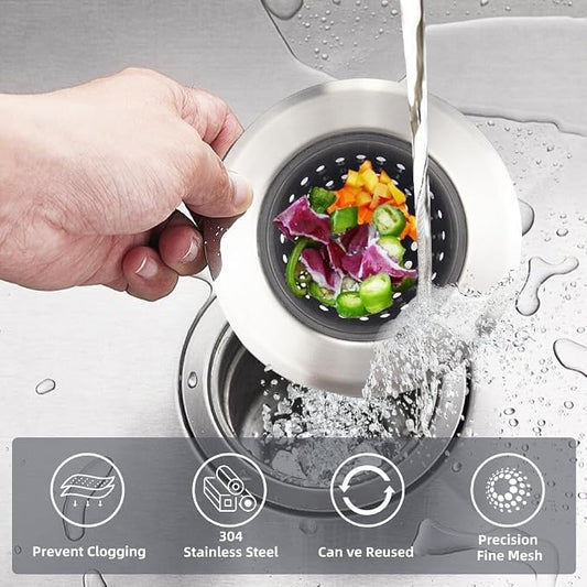 Mi hogar 2 Pack Silicone Sink Strainer - Image 2