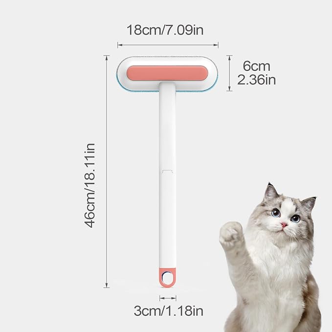 Cat Hair Remover Brush for Carpet | Electrostatic Pet Grooming Supplies - Image 5