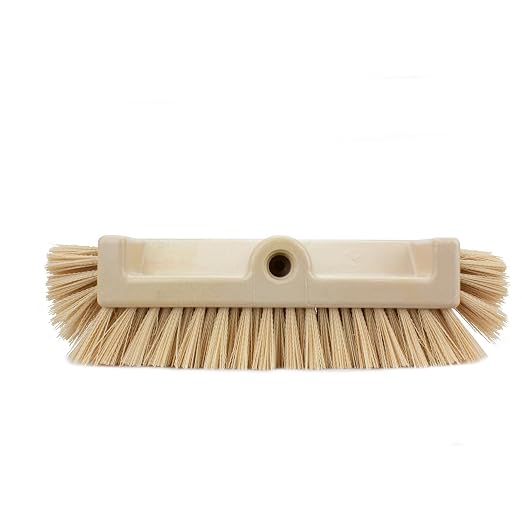 SPARTA Multi-Level Tile Scrub Brush 12" Wide Brush Head, Heavy-Duty Tile - Image 4