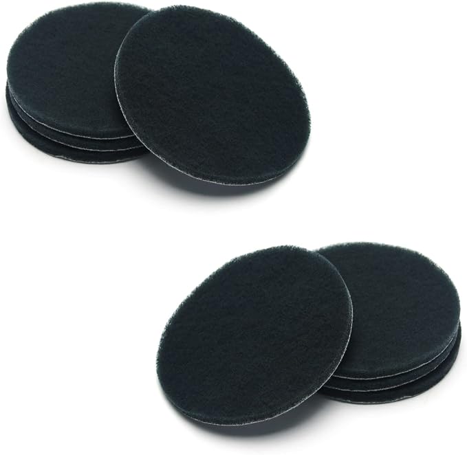 Auniwaig 1200-Grits 7 Inch Scrubber Scouring Pads Flocking Scuff - Image 8