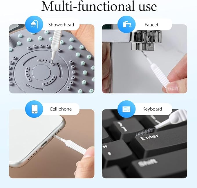 Shower Head Cleaning Brush for Small Hole, 2026 New Upgrade Gap Hole - Image 7