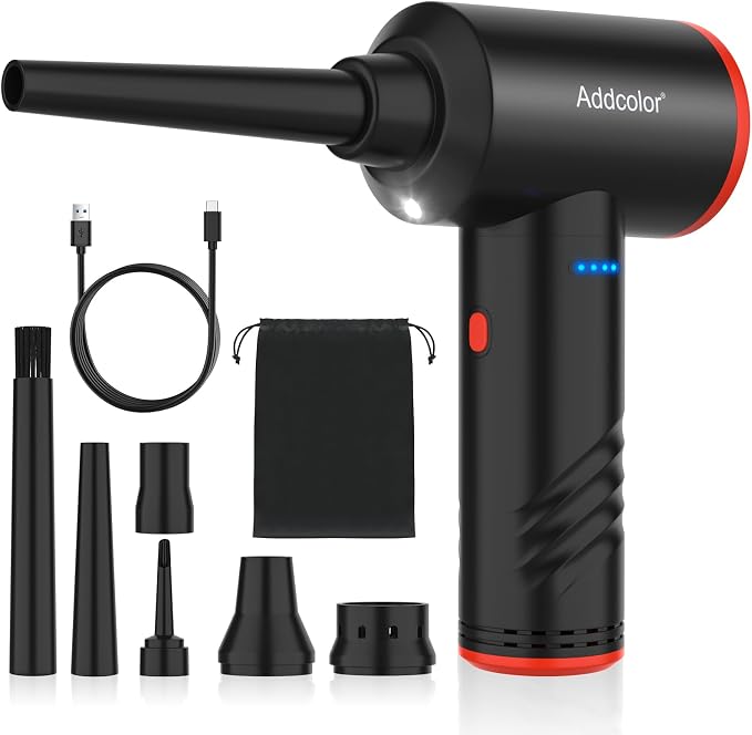 Compressed Air Duster 6000mAh Battery by ADDCOLOR