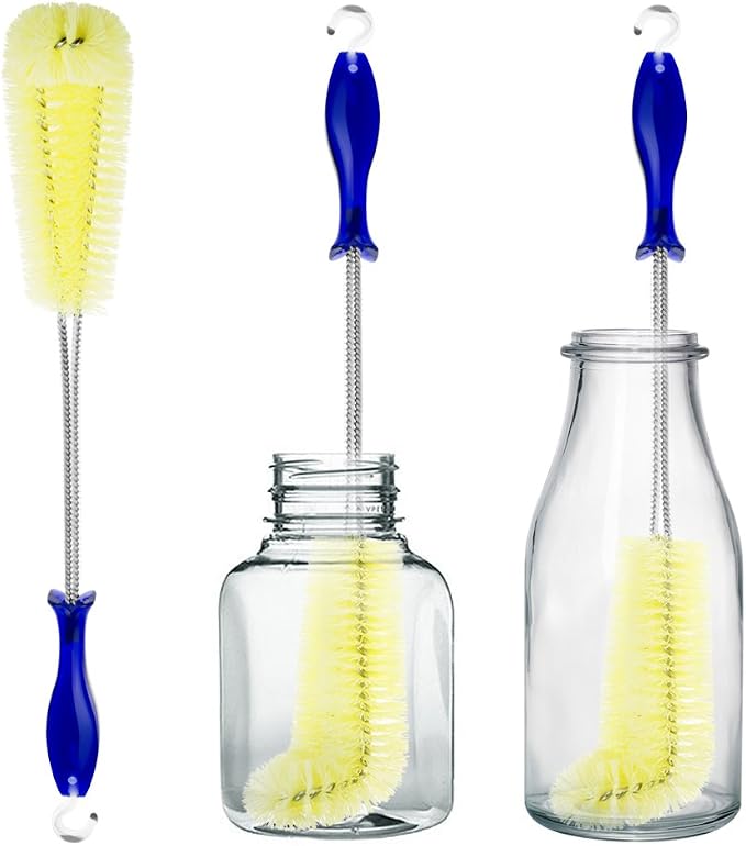 Long Bottle Brush Cleaner -16" Bottle Cleaning Brush Flexional Water Bottle by FRMARCH
