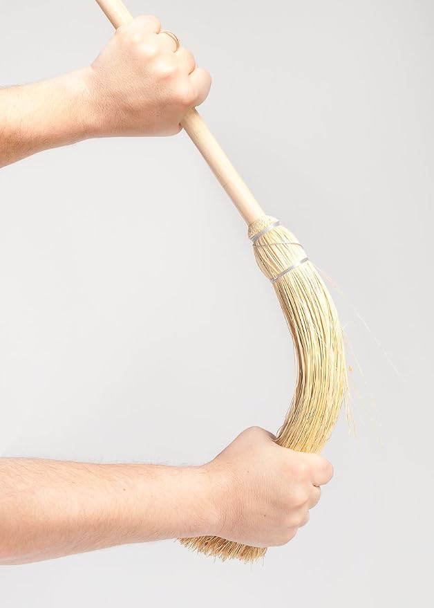 Mendi Corn Broom 43" Fantasy Style - Image 4