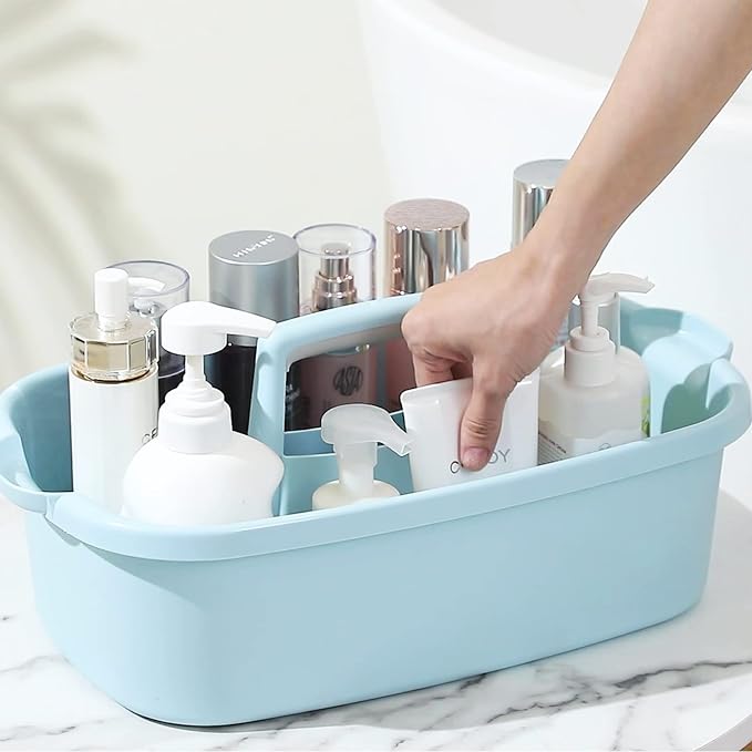 Large Cleaning Supplies Caddy Portable Shower Basket Supply Organizer - Image 7