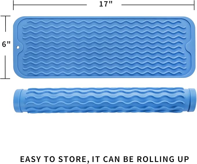 Silicone Dish Drying Mat for Multiple Usage, Easy clean, Eco-friendly, - Image 2