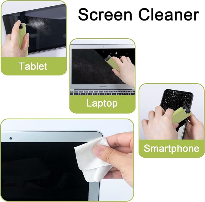 Screen Cleaner Touchscreen Mist Spray, walrfid Cleaning Kit - Image 4